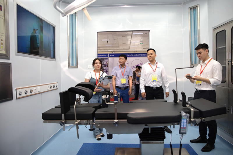 Phòng mổ mẫu đạt chuẩn
