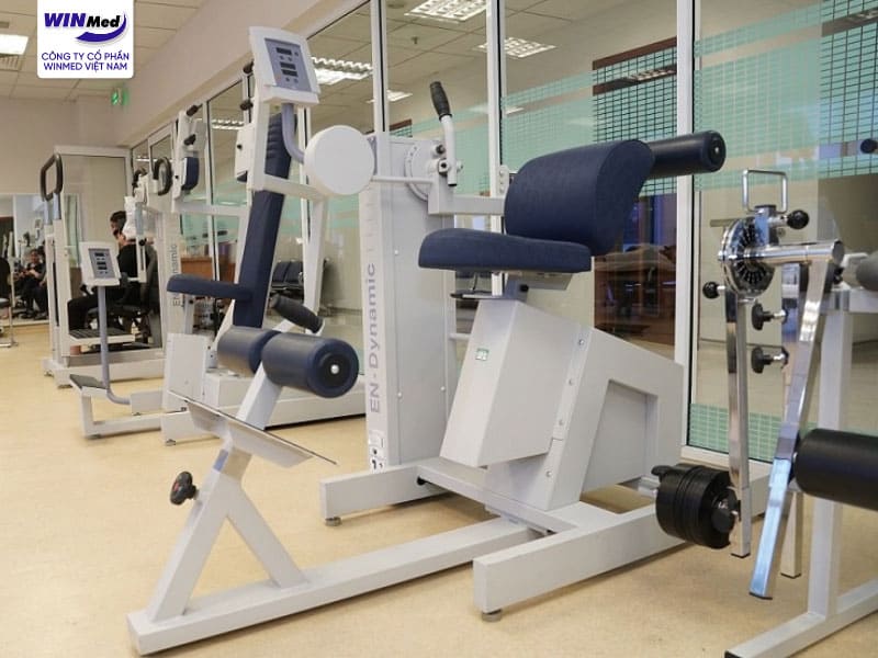Thiết bị phục hồi chức năng được sử dụng nhiều trong các cơ sở y tế
