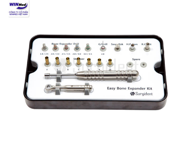 Bộ kit nong chẻ xương chính là công cụ hỗ trợ đắc lực
