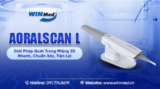 Aoralscan L – Giải pháp quét trong miệng 3D nhanh, chuẩn xác, tiện lợi