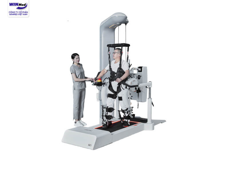 Robot khung đai treo đi bộ ZEPU-AI1 là thiết bị phục hồi chức năng hiện đại