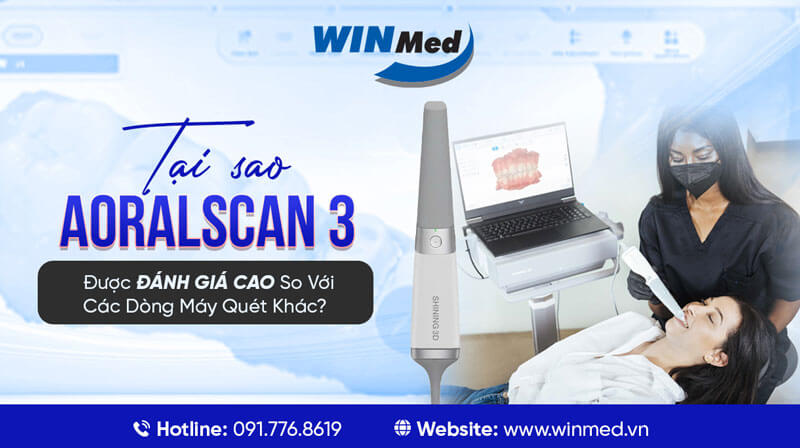VÌ SAO AORALSCAN 3 ĐƯỢC ĐÁNH GIÁ CAO SO VỚI CÁC DÒNG MÁY QUÉT KHÁC?