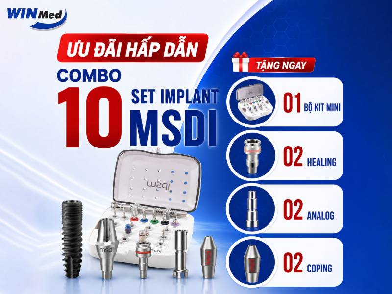 Gói trải nghiệm Implant MSDI gồm những gì?